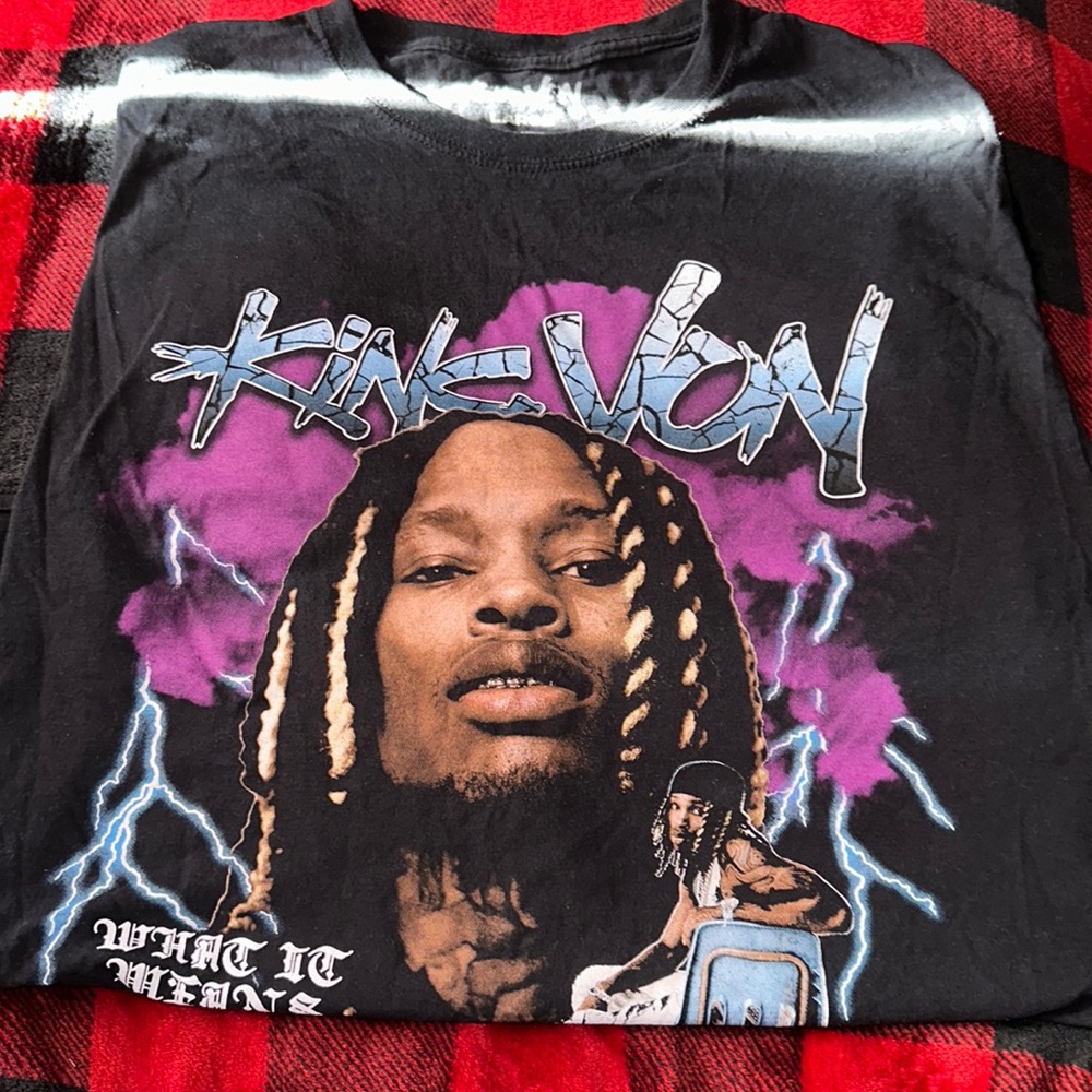 King Von graphic tee